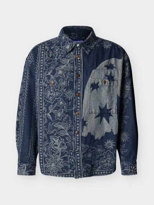 Zdjęcie produktu Koszula Scotch & Soda granatowy