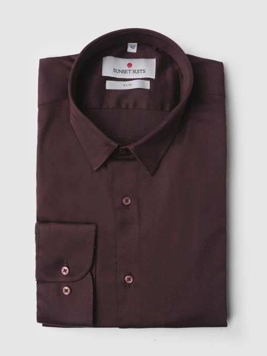 Zdjęcie produktu Koszula SIMONE 01594D55GSA Giacomo Conti bordowy