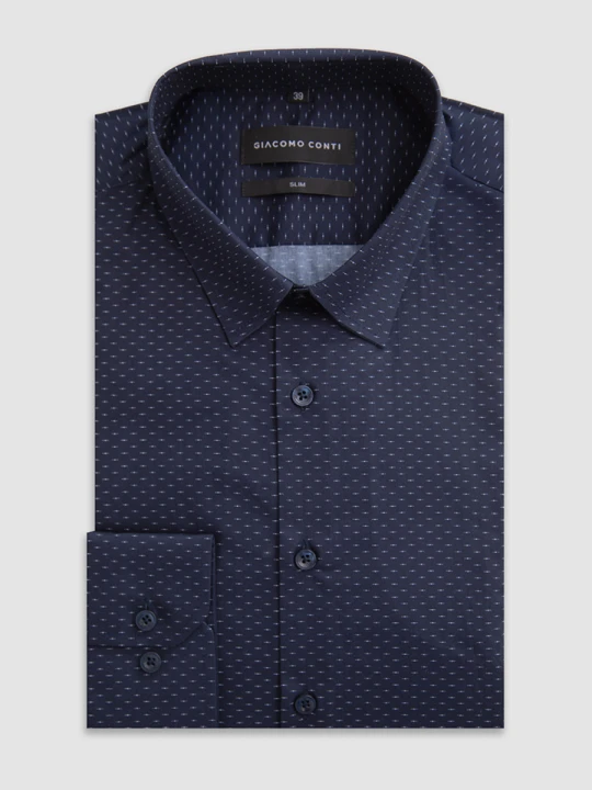Zdjęcie produktu Koszula SIMONE 01868B75MSA Giacomo Conti granatowy