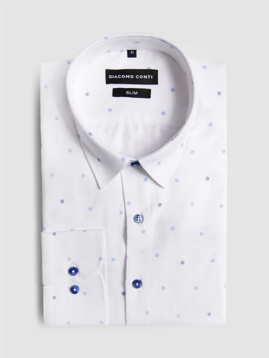 Zdjęcie produktu Koszula SIMONE slim 01552B00MSA Giacomo Conti bialy
