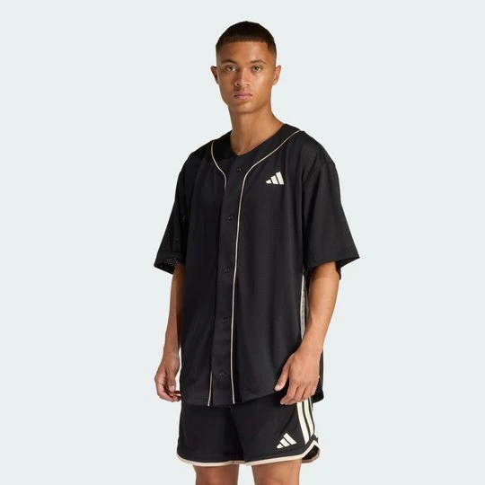Zdjęcie produktu KOSZULA STADIUM MESH BASEBALL Adidas czarny