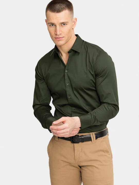 Zdjęcie produktu Koszula STEVEN 01401C60GSA Giacomo Conti zielony