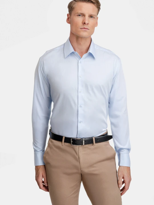 Zdjęcie produktu Koszula STEVEN 01401C65GRA Giacomo Conti blekitny