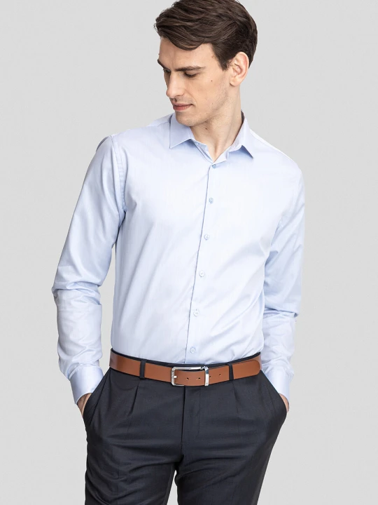 Zdjęcie produktu Koszula STEVEN 01810C65GSA Giacomo Conti blekitny