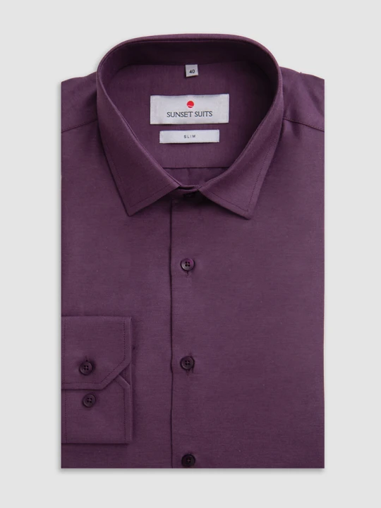 Zdjęcie produktu Koszula STEVEN 01818D55GSA Giacomo Conti fioletowy