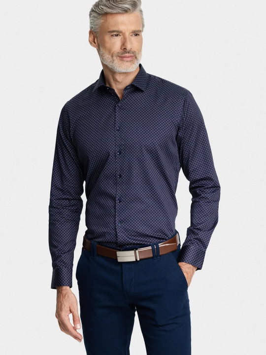Zdjęcie produktu Koszula STEVEN 01864C75HSA Giacomo Conti granatowy