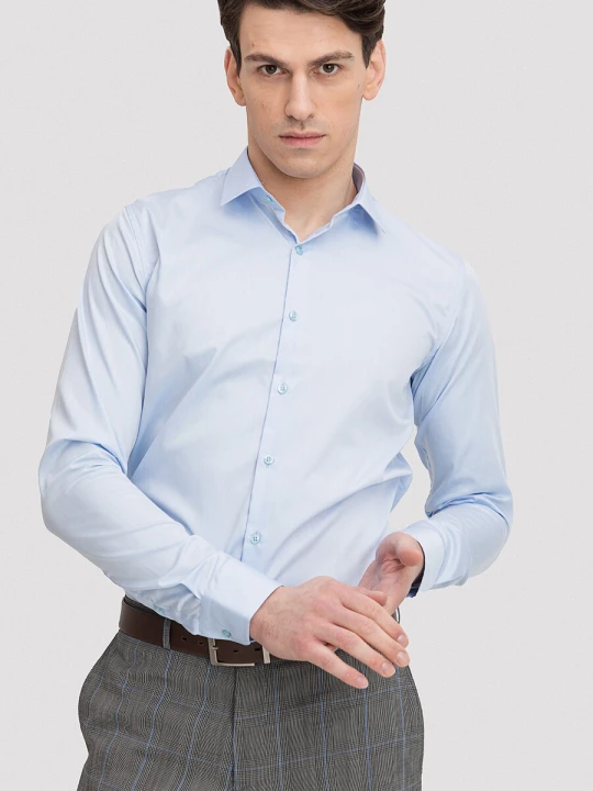 Zdjęcie produktu Koszula STEVEN KDNRQ01346 Giacomo Conti niebieski