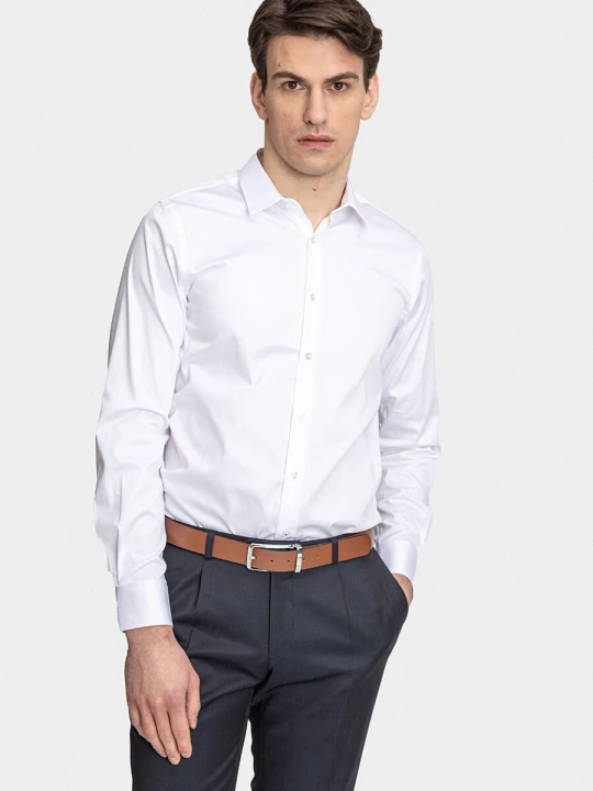 Zdjęcie produktu Koszula STEVEN super slim 01401C00GEA Giacomo Conti bialy