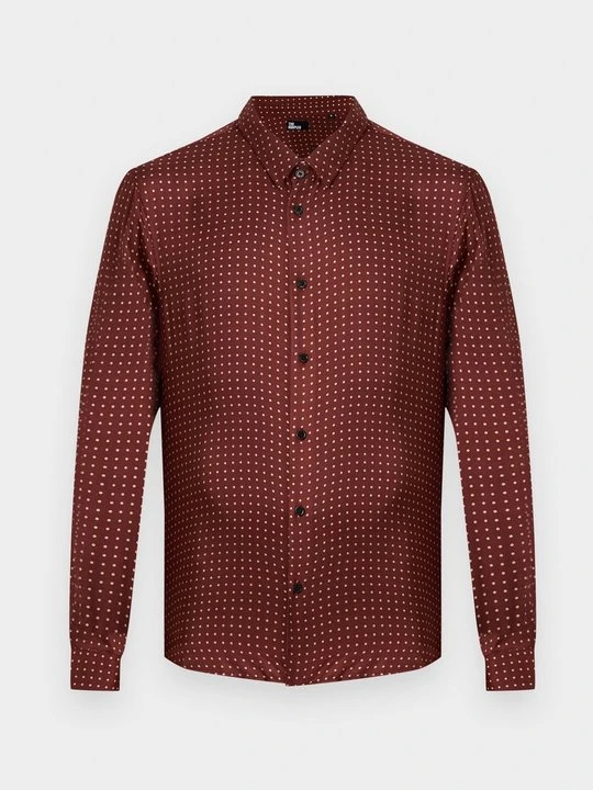 Zdjęcie produktu Koszula The Kooples ciemnoczerwony
