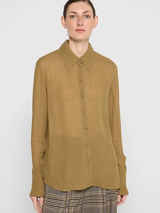 Zdjęcie produktu Bluzka Tory Burch jasny brąz