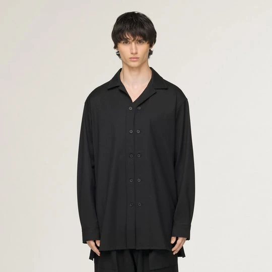 Zdjęcie produktu KOSZULA TYPU OVERSHIRT Z WEŁNĄ Y-3 ADAPTIVE Adidas czarny