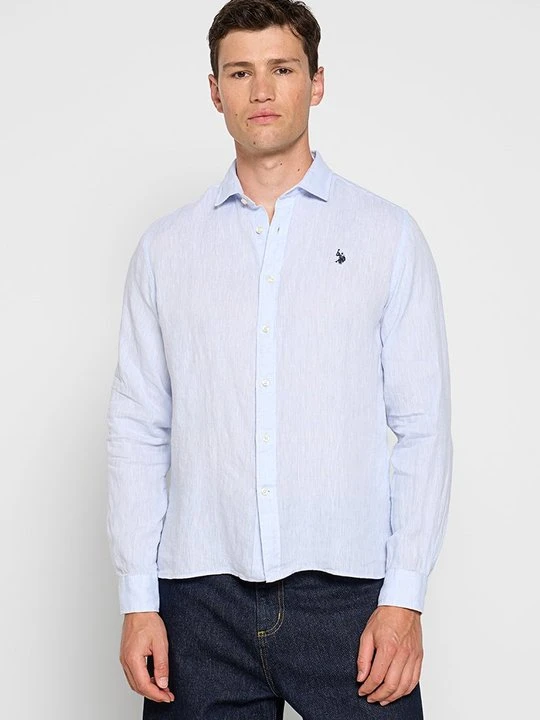 Zdjęcie produktu Koszula U.S. POLO ASSN. jasnoniebieski denim