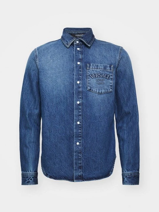 Zdjęcie produktu Koszula Versace niebieski denim