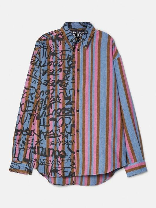 Zdjęcie produktu Koszula Versace Jeans Couture niebieski