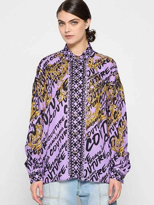 Zdjęcie produktu Bluzka Versace Jeans Couture liliowy