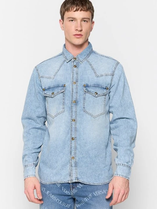 Zdjęcie produktu Koszula Versace Jeans Couture niebieski