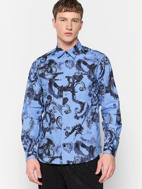 Zdjęcie produktu Koszula Versace Jeans Couture niebieski