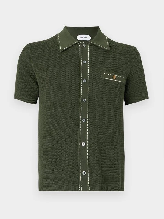 Zdjęcie produktu Koszula Versace oliwkowy