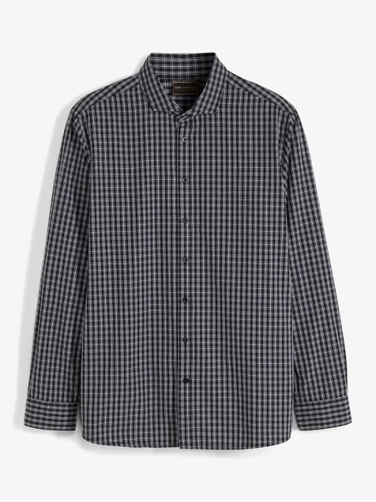 Zdjęcie produktu Koszula w biznesowym stylu, z czystej bawełny organicznej, regular fit BonPrix czarny