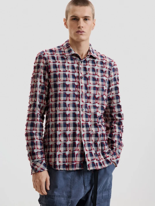Zdjęcie produktu Koszula w kratę Desigual czerwony