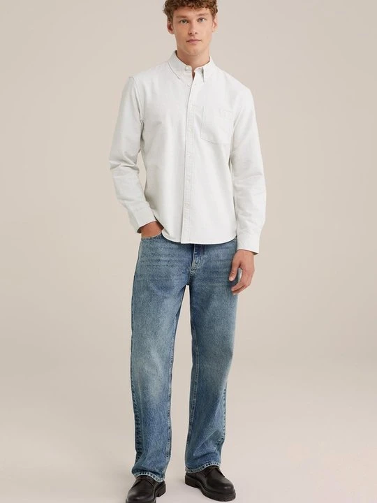 Zdjęcie produktu Koszula WE Fashion oliwkowy melanż