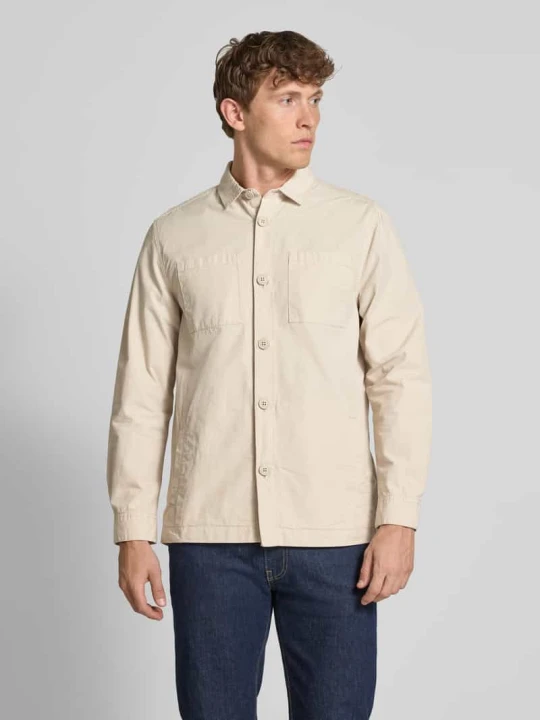 Zdjęcie produktu Koszula wierzchnia o kroju slim fit z czystej bawełny model 'RICKFELL' Barbour Piaskowy