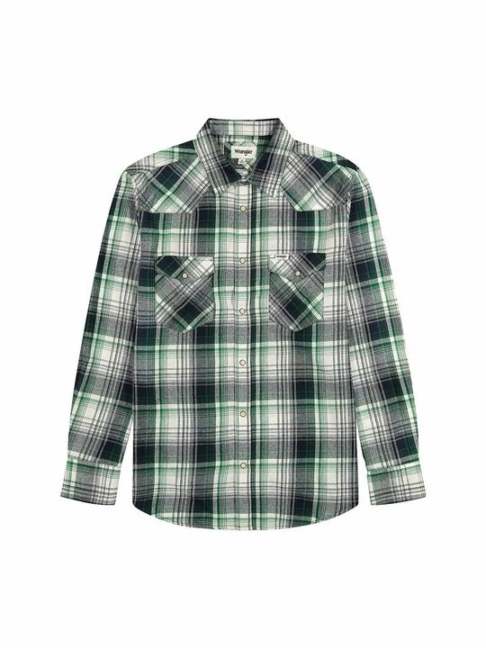 Zdjęcie produktu Koszula Wrangler zielony melanż