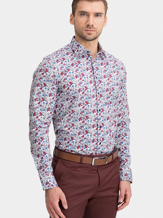 Zdjęcie produktu Koszula XAVIERO 01749A00FSA Giacomo Conti bialy