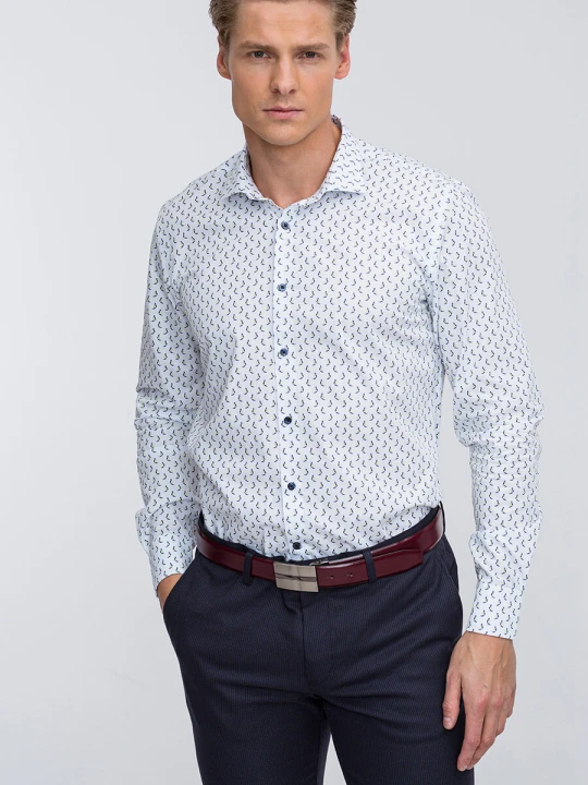 Zdjęcie produktu Koszula XAVIERO KDBS001181 Giacomo Conti bialy
