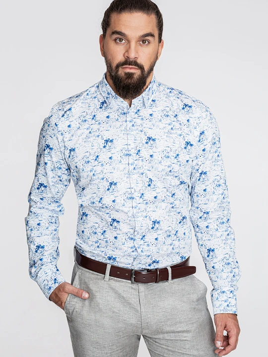 Zdjęcie produktu Koszula XAVIERO KDBS001307 Giacomo Conti bialy