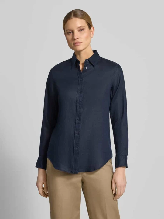 Zdjęcie produktu Koszula z czystego lnu o kroju relaxed fit z czystego lnu Lauren Ralph Lauren Granatowy