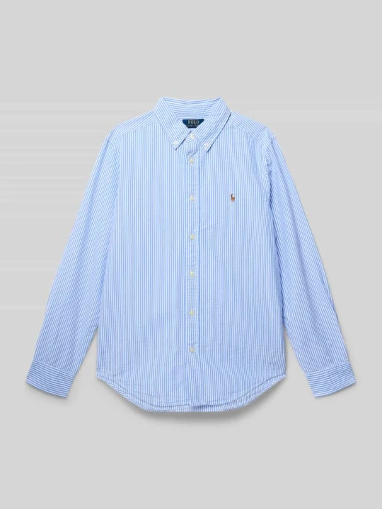 Zdjęcie produktu Koszula z czystej bawełny Polo Ralph Lauren Błękitny