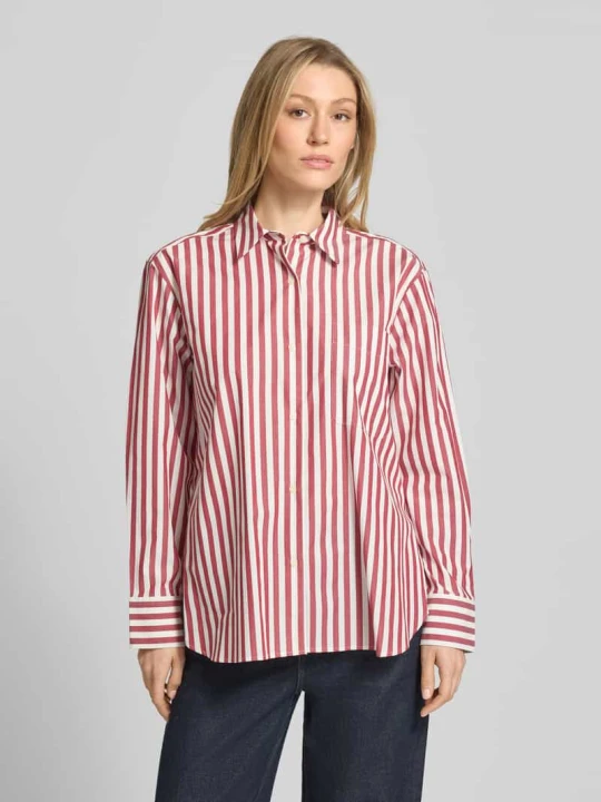 Zdjęcie produktu Koszula z długim rękawem z czystej bawełny o kroju regular fit Tommy Hilfiger Bordowy