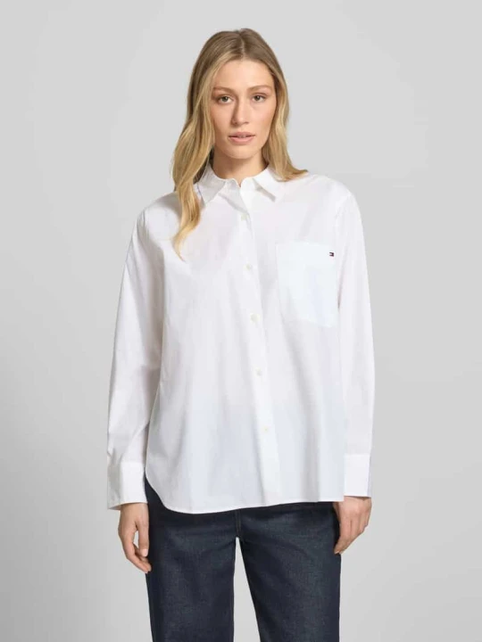 Zdjęcie produktu Koszula z długim rękawem z czystej bawełny o kroju regular fit Tommy Hilfiger Biały