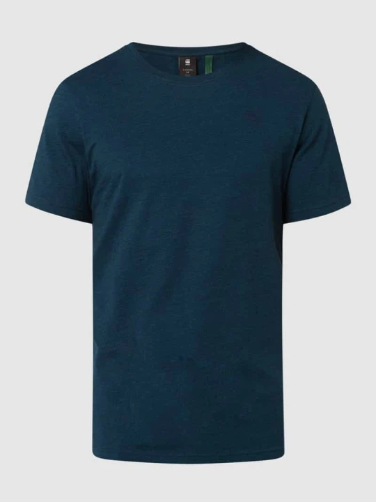 Zdjęcie produktu t-shirt o kroju regular fit z czystej bawełny G-Star Raw Granatowy melanż
