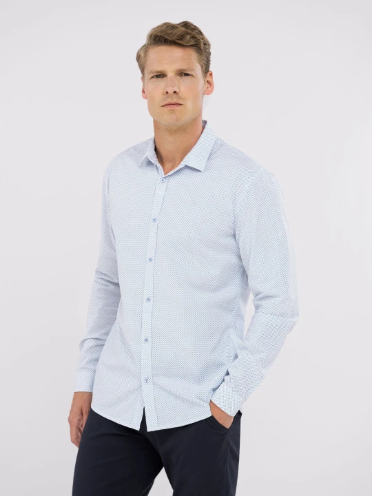 Zdjęcie produktu Koszula z wzorem, Slim Fit, K-NILTON Volcano