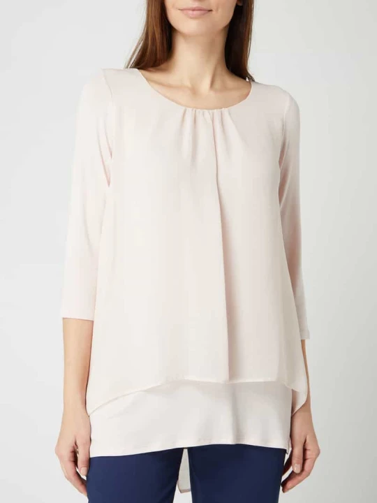 Zdjęcie produktu Koszulka 3 / 4 w stylu double layer Apricot Mocnoróżowy