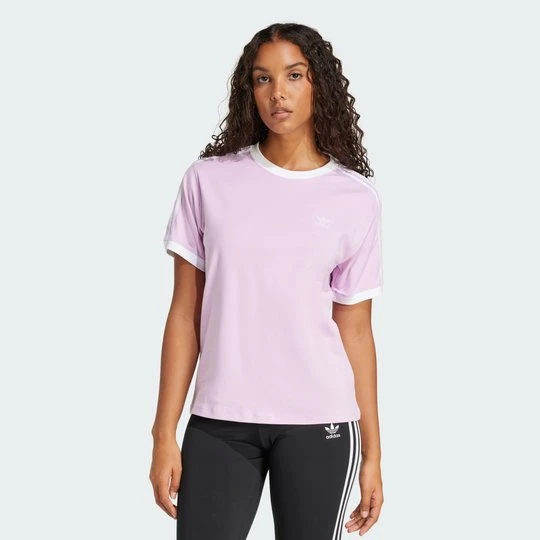 Zdjęcie produktu Koszulka 3-Stripes Adidas Light Orchid