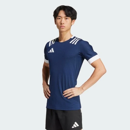 Zdjęcie produktu Koszulka 3-Stripes Fitted Jersey Adidas