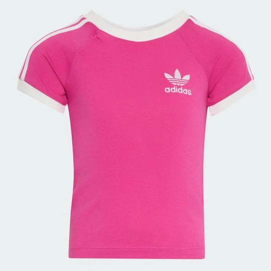 Zdjęcie produktu Koszulka 3-Stripes Kids Adidas Semi Lucid Fuchsia