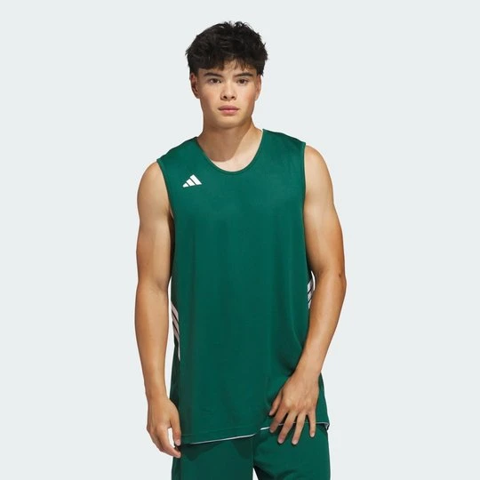 Zdjęcie produktu Koszulka 3G Speed Reversible Basketball AEROREADY Adidas zielony