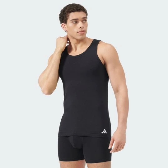 Zdjęcie produktu Koszulka Active Flex Cotton Tank Top 2-Pack Underwear Adidas czarny