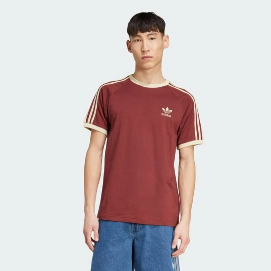 Zdjęcie produktu Koszulka Adicolor Classics 3-Stripes Adidas brązowy