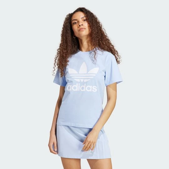 Zdjęcie produktu Koszulka Adicolor Classics Trefoil Adidas Blue Dawn