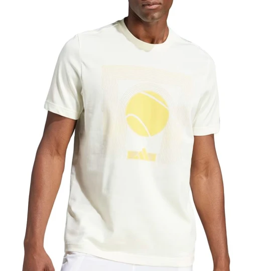 Zdjęcie produktu Koszulka adidas Aeroready Tennis ARC De Ball IS2414 - biała