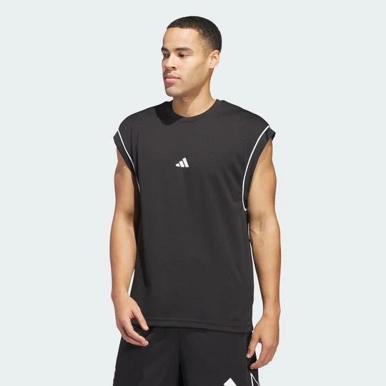 Zdjęcie produktu Koszulka adidas Basketball All-World Sleeveless Tank czarny