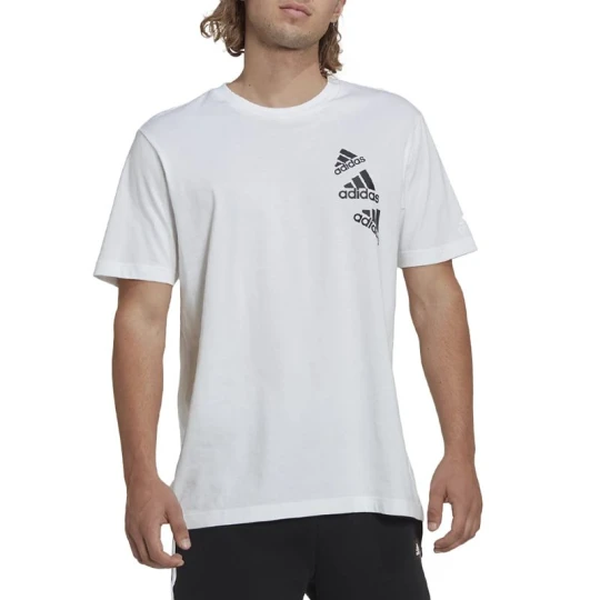 Zdjęcie produktu Koszulka adidas Essentials BrandLove HL9386 - biała