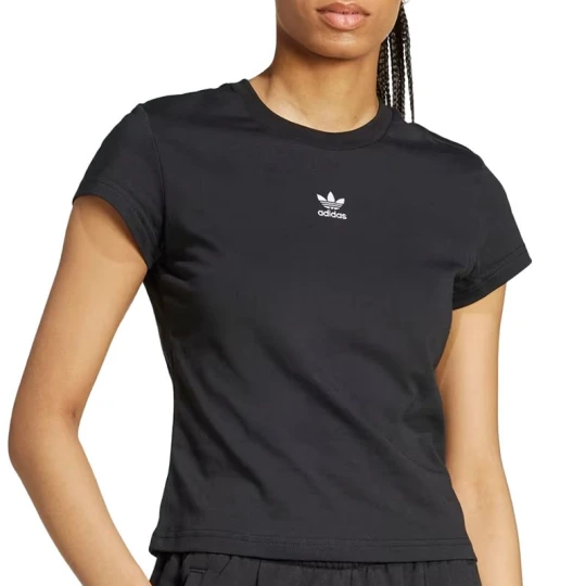 Zdjęcie produktu Koszulka damska adidas Essentials Slim IW5707 - czarna
