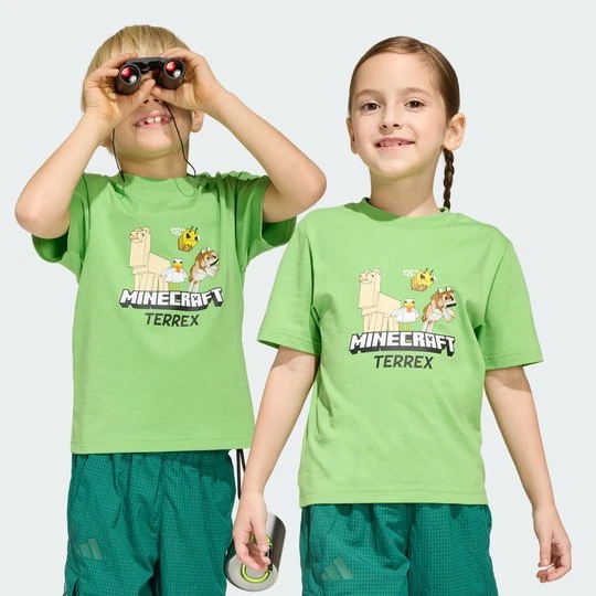 Zdjęcie produktu Koszulka Adidas Minecraft Terrex Semi Lucid Lime