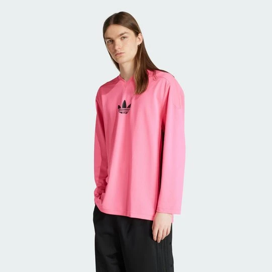 Zdjęcie produktu Koszulka adidas Originals Adicolor Mesh Long Sleeve różowy